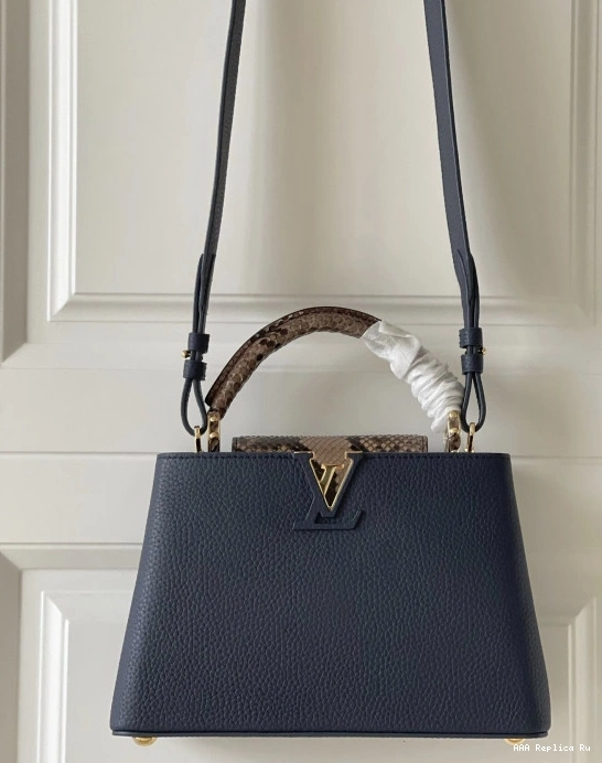 AAA Pruses Bags LOUIS CAPUCINES VUITTON BB 0822